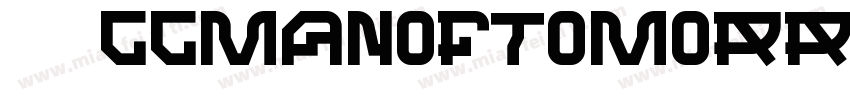 汉文活CCManOfTomorrow H字体转换
